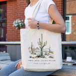 Westerna Boho Cactus Desert Ligcape Bröllop Tygkasse<br><div class="desc">Om du behöver ytterligare anpassningar kan du kontakta mig på yellowfebstudio@gmail.com.</div>