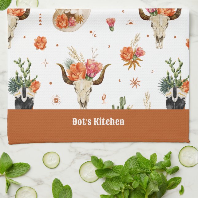 Westerna Boho Kitchen Towels Kökshandduk (Vikta)