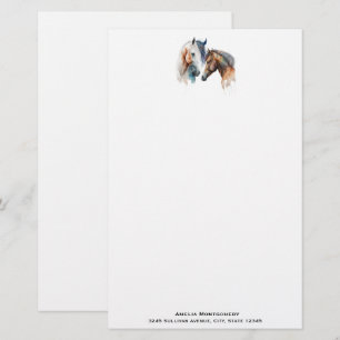 Westerna Boho Stil Brevpapper