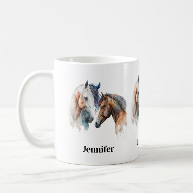 Westerna Boho Stil Kaffemugg (Vänster)