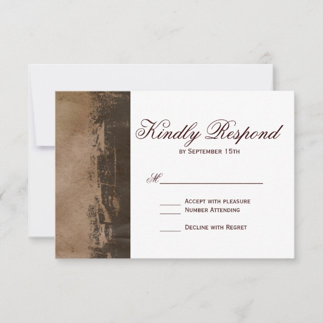 Westerna Bröllop OSA för Rustic Land Kor (Framsida)