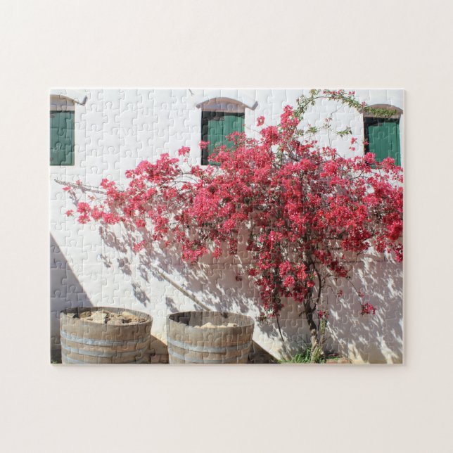 Westerna Cape Vin Farm Byggnad Cityscape Pussel (Horisontell)