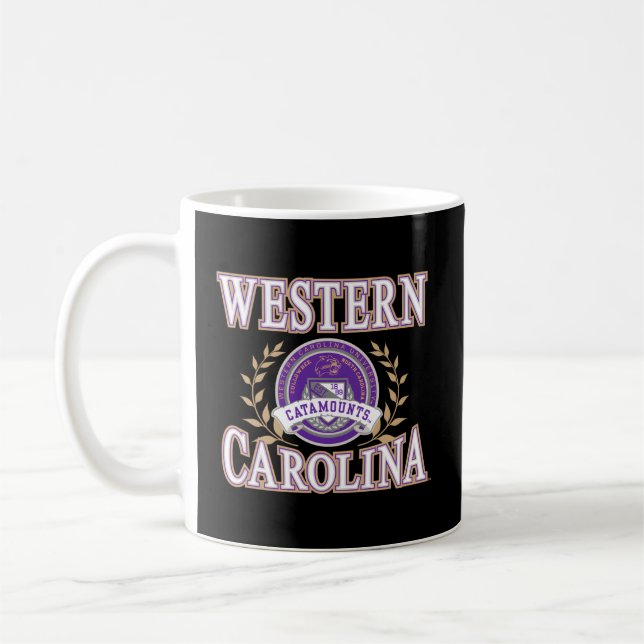 Westerna Carolina Catamount Laurels Kaffemugg (Vänster)