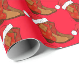 Westerna Cowboy Boots Land Presentpapper