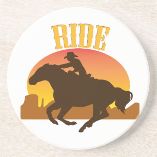 Westerna Cowboy Cowgirl Horse Barn Rodeo Underlägg