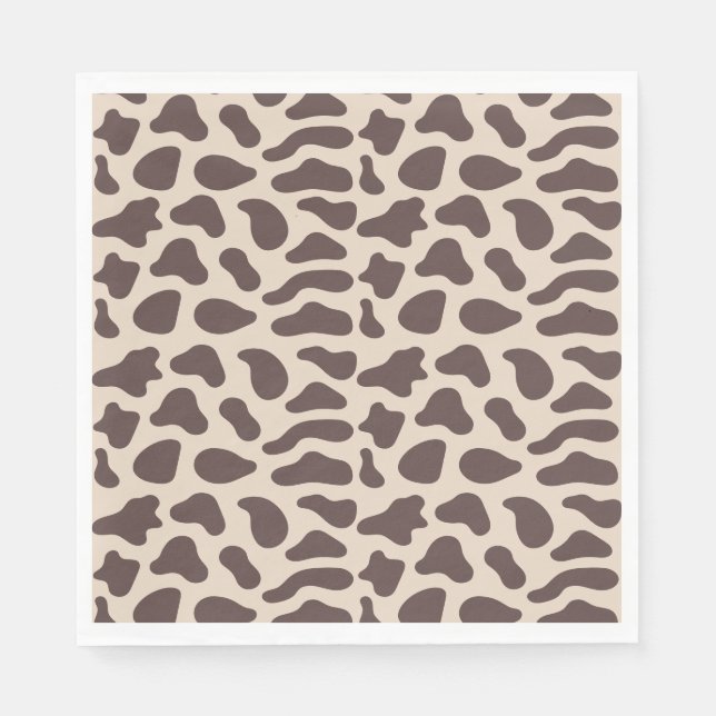 Westerna Cowboy First Rodeo Boys Birthday Pappersservett (Framsidan)