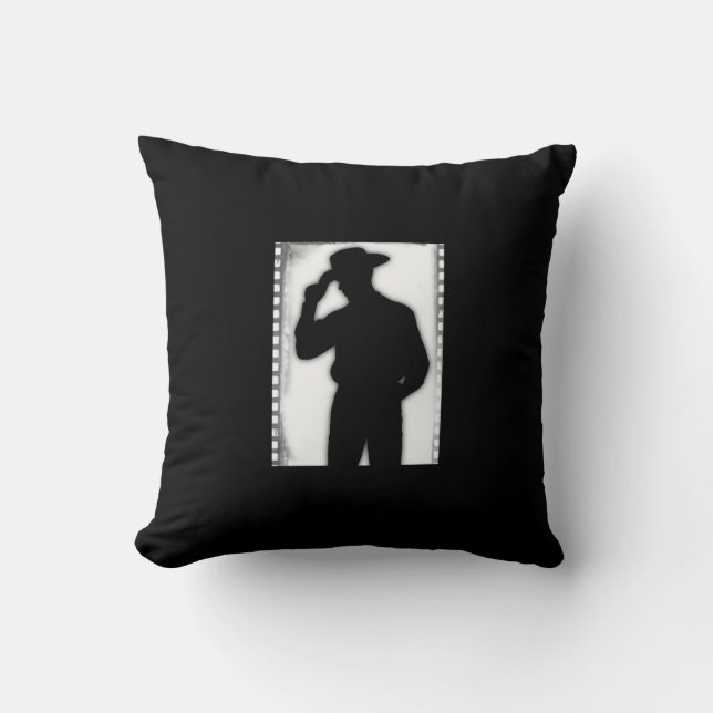 Westerna Cowboyen Kudde (Framsida)