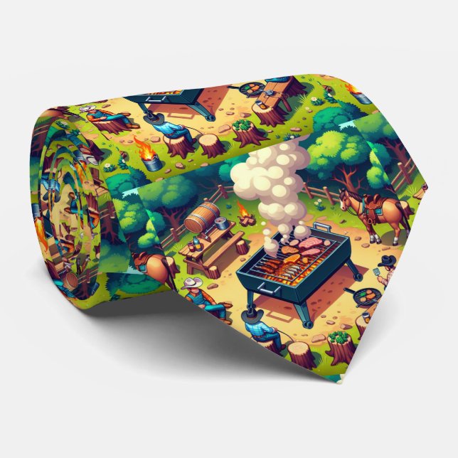 Westerna Cowboys Cooking Grilling Slips (Rullad)