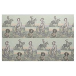 Westerna cowboys- och Cowgirlgammala västern 9" Tyg