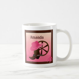 Westerna Cowgirl Anpassningsbar Mugg