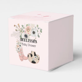 Westerna Cowgirl Rosa Boots Hats Anpassningsbar Presentaskar