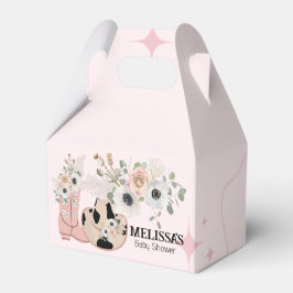 Westerna Cowgirl Rosa Boots Hats Anpassningsbar Presentaskar