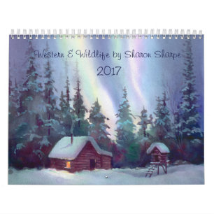 WESTERNA & DJURLIVPLATSER 2016 av SHARON SHARPE Kalender