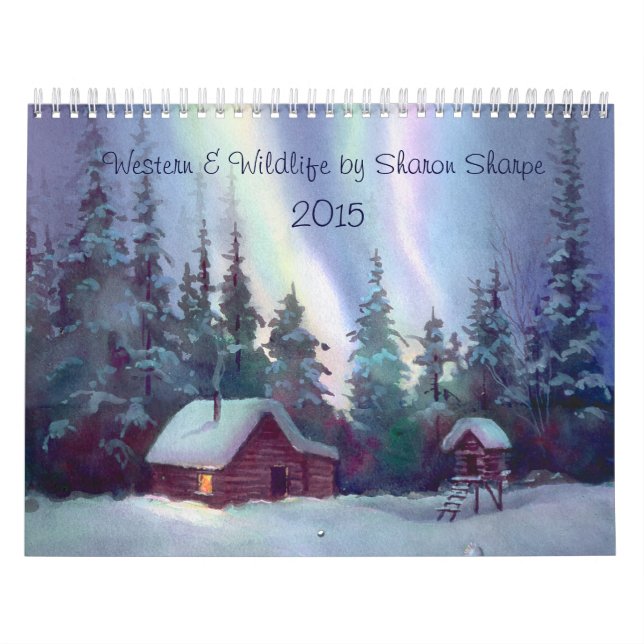 WESTERNA & DJURLIVPLATSER 2016 av SHARON SHARPE Kalender (Omslag)