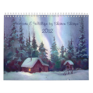 WESTERNA & DJURLIVPLATSER av SHARON SHARPE Kalender