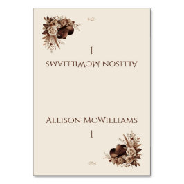 Westerna Eleganten Land - Blommigt-fisk Bordsnummer