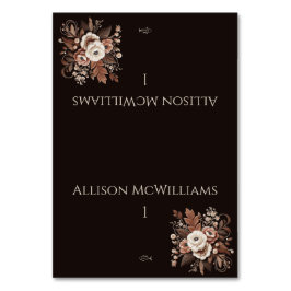 Westerna Eleganten Land - Blommigt-fisk Bordsnummer