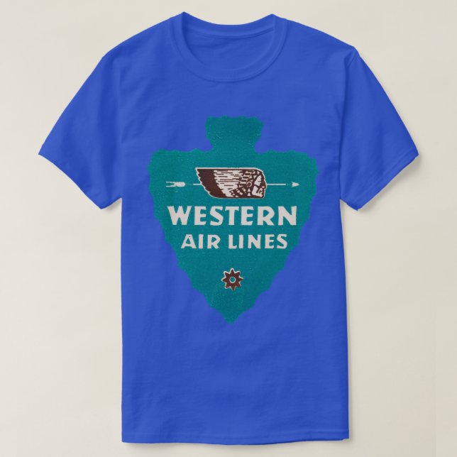 westerna flygbolag 1955 t shirt (Design framsida)