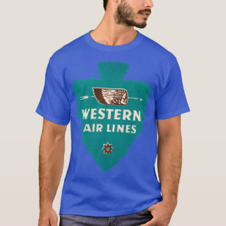 westerna flygbolag 1955 t shirt