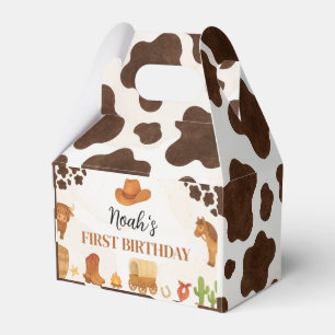 Westerna födelsedag i vilda western Cowboy Land Presentaskar