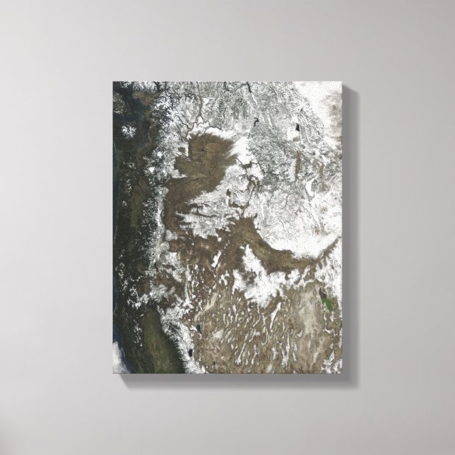 Westerna Förenade Stater Canvastryck (Framsida)