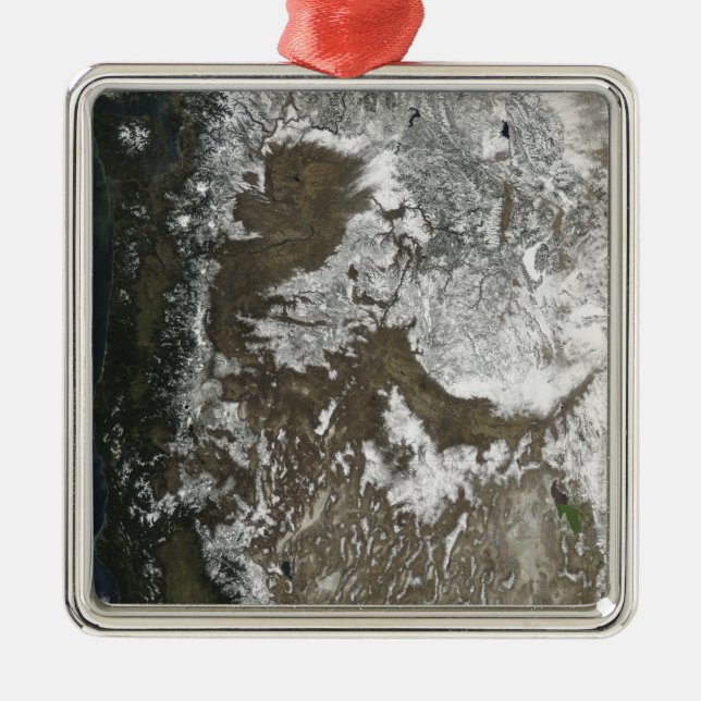 Westerna Förenade Stater Julgransprydnad Metall (Framsidan)