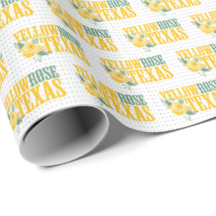 Westerna Gul ros i Texas Presentpapper