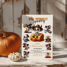 Westerna Halloween-förstapådd med en-Derall-Spooky