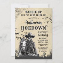 Westerna Halloween Hoedown Cowboy Party