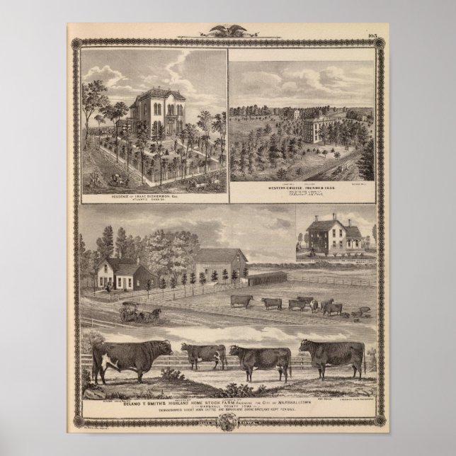 Westerna högskolan i Marshalltown Poster (Framsidan)