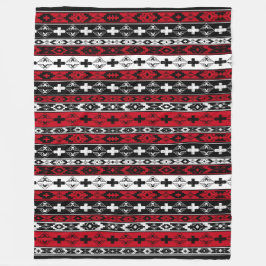 Westerna Indian Fleece Blanket