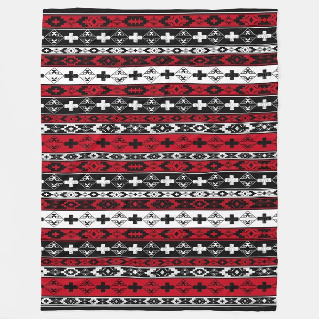 Westerna Indian Fleece Blanket (Framsidan)