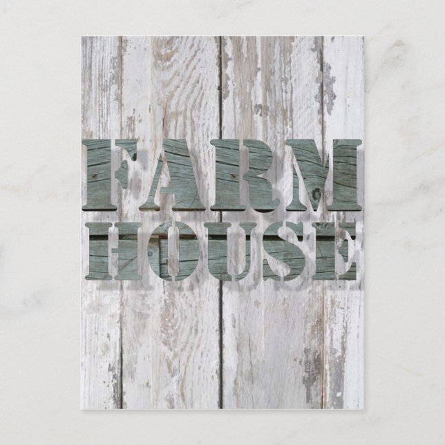 westerna jordbruksföretaget land vykort (Framsida)