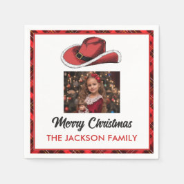 Westerna jul Party Pappersservett