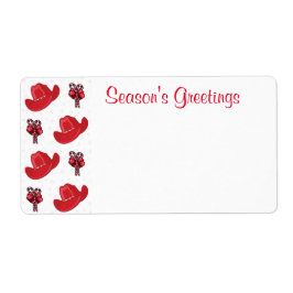 Westerna julafton och Polkagrisar Fraktsedel