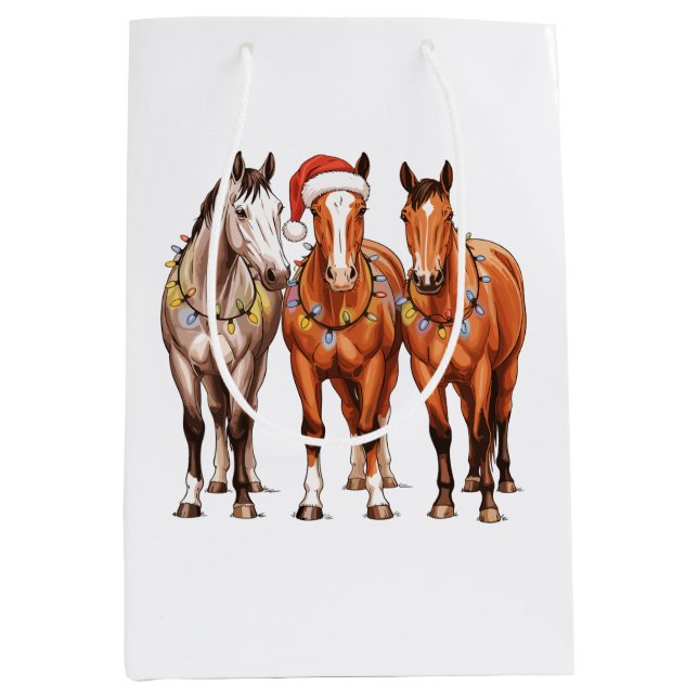 Westerna julhästarna Cowboy Santa Hat Farm (Framsidan)