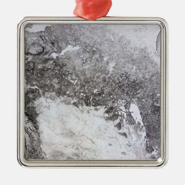 Westerna Kanada Julgransprydnad Metall (Framsidan)