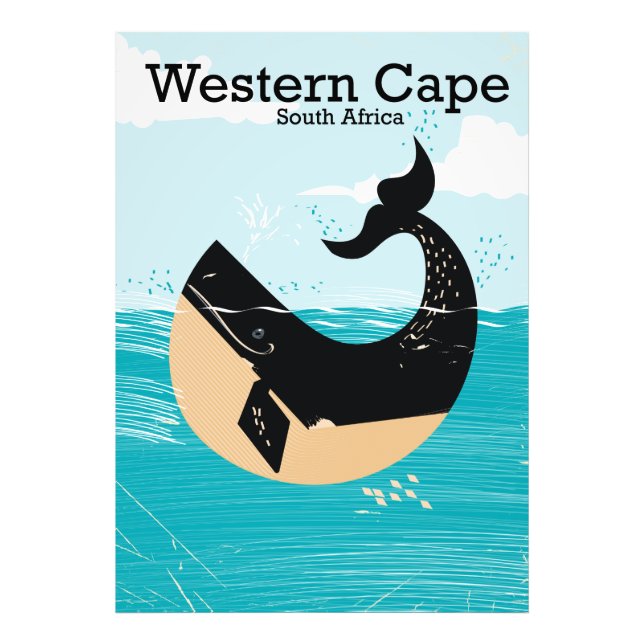 Westerna Kap SydAfrikan Fototryck (Framsidan)