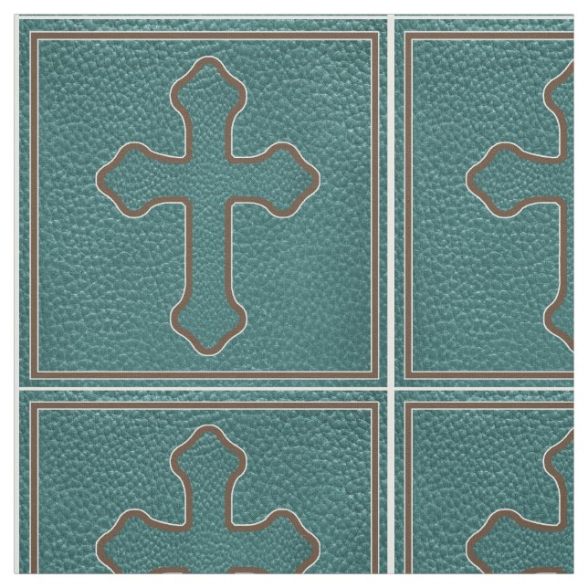 Westerna Kor-tallat och bruna ansiktsläder Tyg (Provkarta)