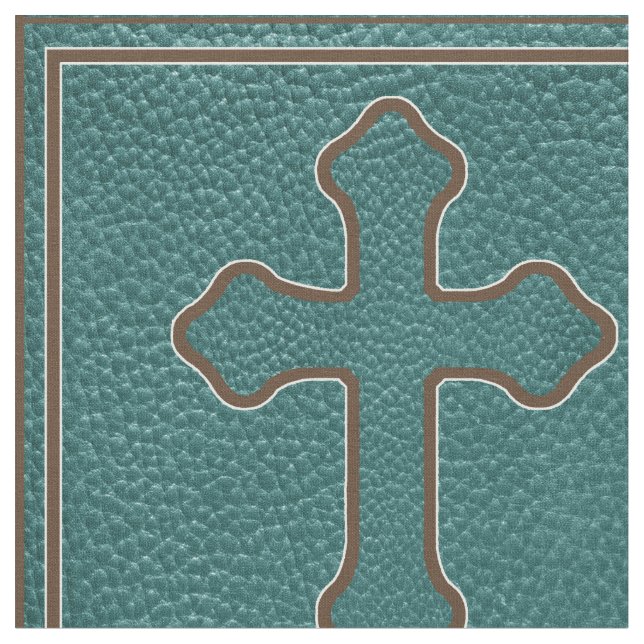 Westerna Kor-tallat och bruna ansiktsläder Tyg (Närbild)