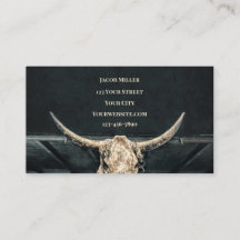 Westerna Land Beige Grått Rustic Bull Cow Skull