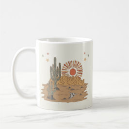 Westerna Land Cowboy Birthday Kaffemugg