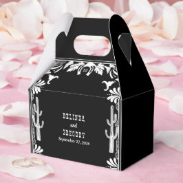 Westerna Land Cowboy Rustic Bröllop Välkommen Presentaskar