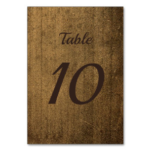 Westerna Land Rustic Brown Wood Barn Vintage Bordsnummer