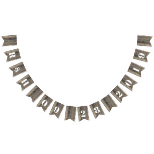 westerna land-vedslingan bröllop vimplar