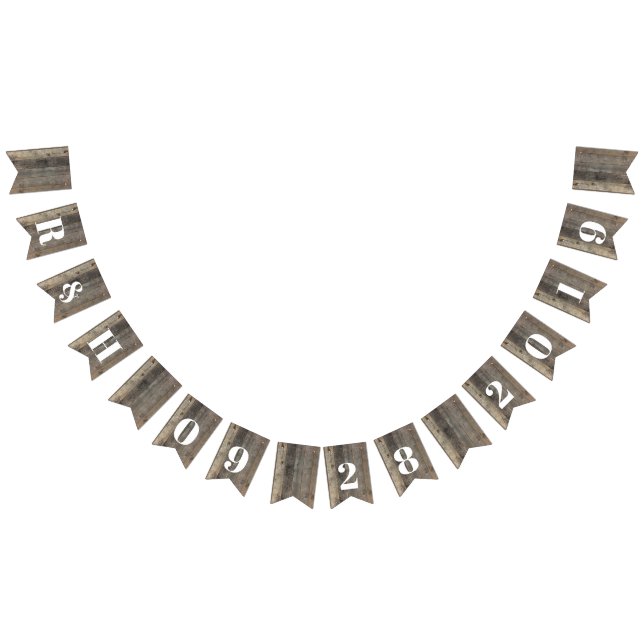 westerna land-vedslingan bröllop vimplar (Alla)