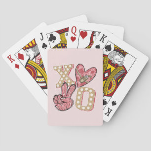 Westerna Land Xoxo Hugs och Kisses Casinokort