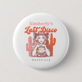 Westerna Last Disco Rosa Cowgirl Bachelorette Part Knapp