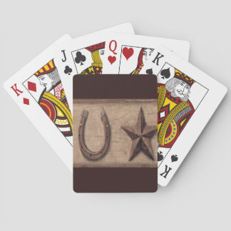 westerna leka kort spel kort