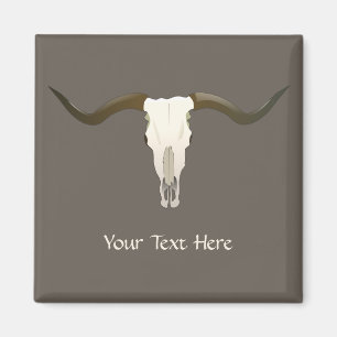 Westerna Longhorn-Anpassningsbarna Magnet